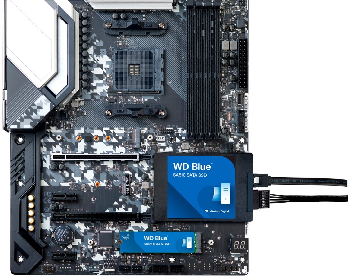 WD - Blue SA510 2TB Internal SSD SATA